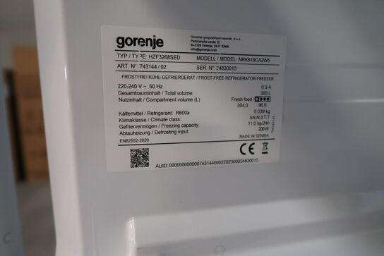 Køle/fryseskab GORENJE NRK619CA2W5