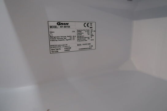 Køle/fryseskab GRAM KFI 301754