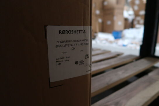 Emhætte RØROSHETTA 8025 CRYSTALL F-1140