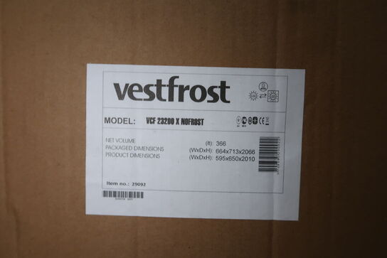 Køle/fryseskab VESTFROST VCF 23200 X NOFROST