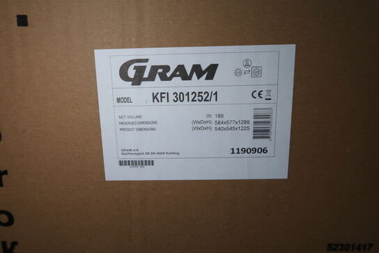 Køle/fryseskab GRAM KFI 301252/1