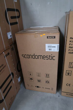 Køleskab SCANDOMESTIC SKB182WE