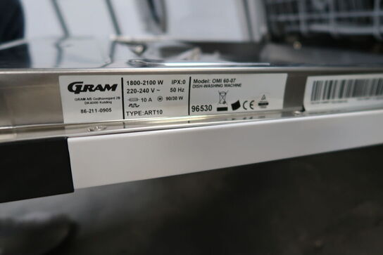 Opvaskemaskine GRAM OMI 60-07
