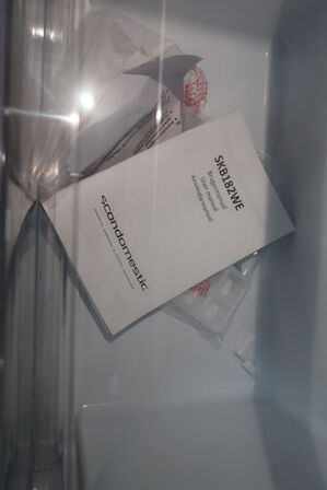 Køleskab SCANDOMESTIC SKB182WE