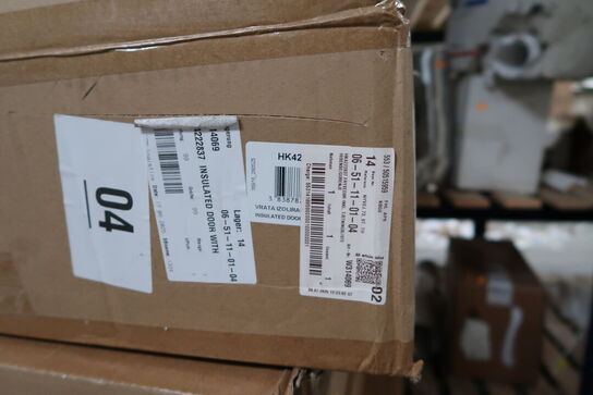 Div. Reservedele bl.a. køleskabsdøre m.m.