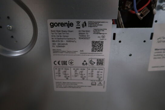 Keramisk kogeplade GORENJE ECT641BSC