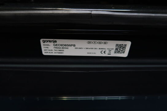 Keramiskkomfur GORENJE GEC6D60WPB