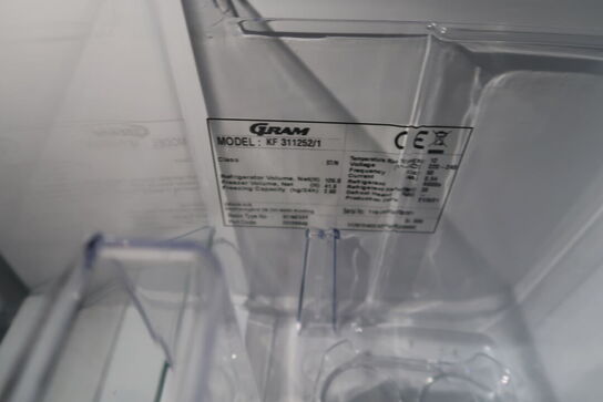 Køle/fryseskab GRAM KF 311252/1