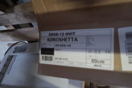 Emhætte RØROSHETTA EDGE-12 HVIT