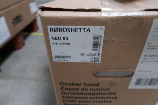 Emhætte RØROSHETTA NEO 60