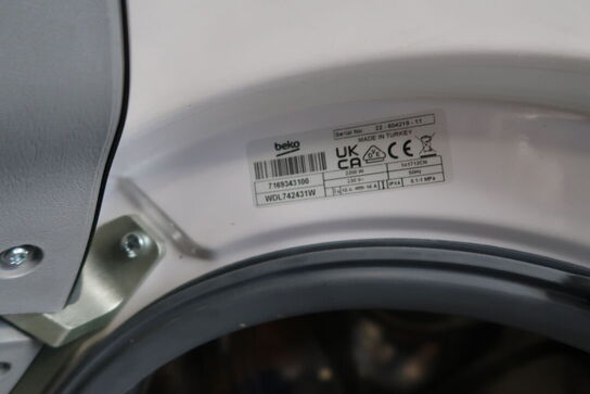 Vaskemaskine/tørretumbler BEKO WDL742431W