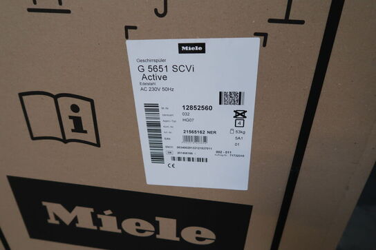 Opvaskemaskine MIELE G 5651 SCVi Active