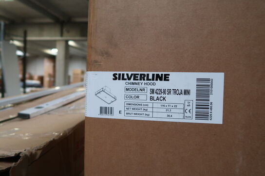 Emhætte SILVERLINE SM 4229-90 SR TROJA MINI