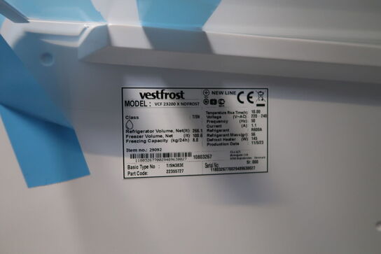 Køle/fryseskab VESTFROST VCF 23200 X NOFROST