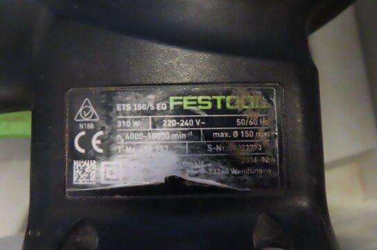 Excentersliber FESTOOL ETS 150/5 EQ