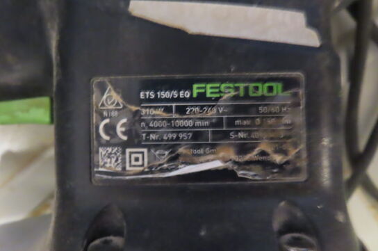 Excentersliber FESTOOL ETS 150/5 EQ