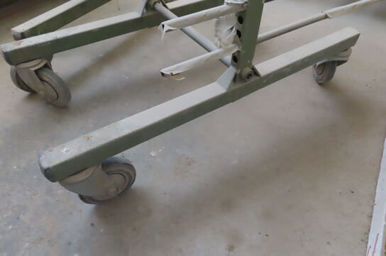 3 stk flytbare tørrevogne