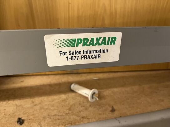 Arbejdsbord plade med stål ben