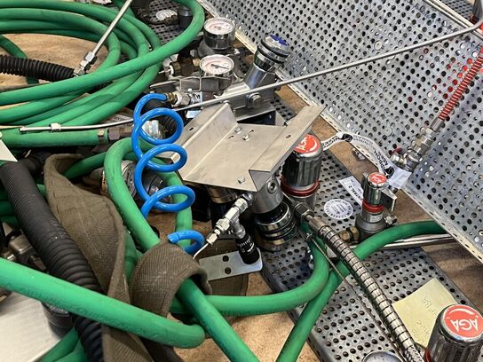 Assorteret dele til udsugning og rør førelse