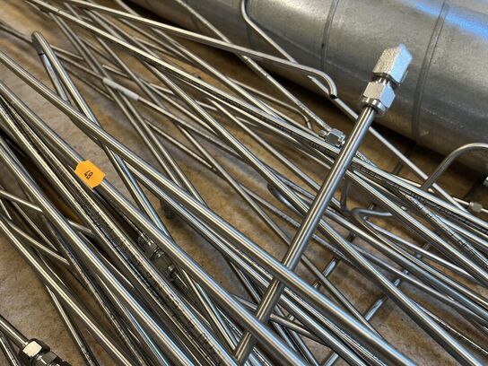 Diverse rør i mange tykkelser og længe