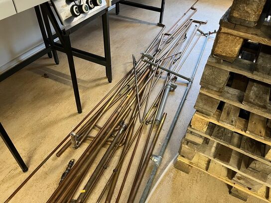 Kobber rør i blandet længde