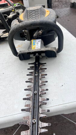 5 stk. have maskiner, kædesav, busrydere og hækklippere