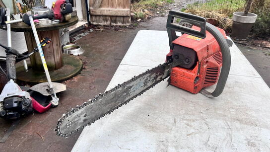 5 stk. have maskiner, kædesav, busrydere og hækklippere