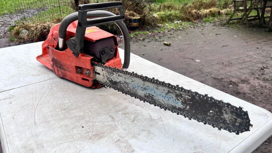 5 stk. have maskiner, kædesav, busrydere og hækklippere