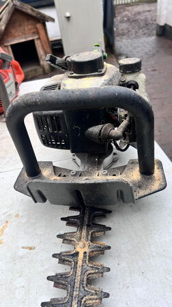 5 stk. have maskiner, kædesav, busrydere og hækklippere