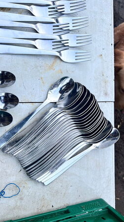 74 stk. bestik, IKEA og ADIALESSI