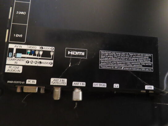 32" LED TV, SAMSUNG UE32D6635 m. fjernbetjening