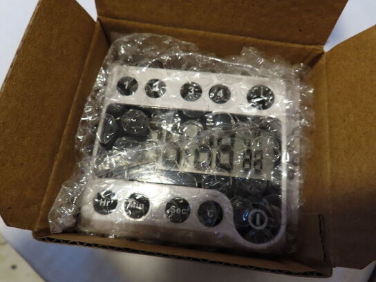 4 stk. digital multitimer/æggeur