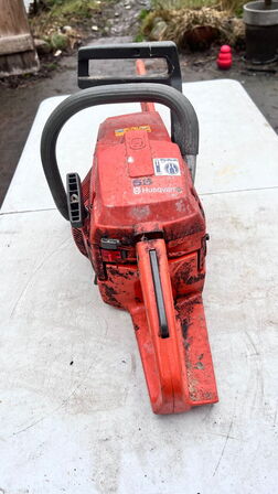 5 stk. have maskiner, kædesav, busrydere og hækklippere