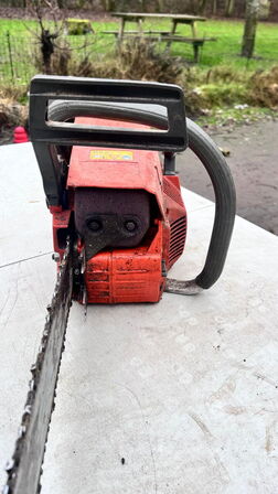 5 stk. have maskiner, kædesav, busrydere og hækklippere