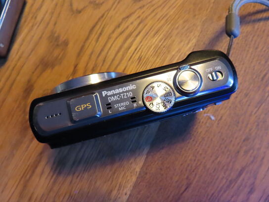 2 stk. kamera, LUMIX DMC-TZ10 og DMC-TZ20