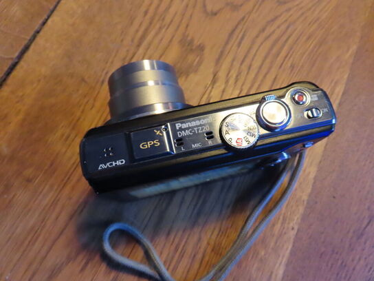 2 stk. kamera, LUMIX DMC-TZ10 og DMC-TZ20