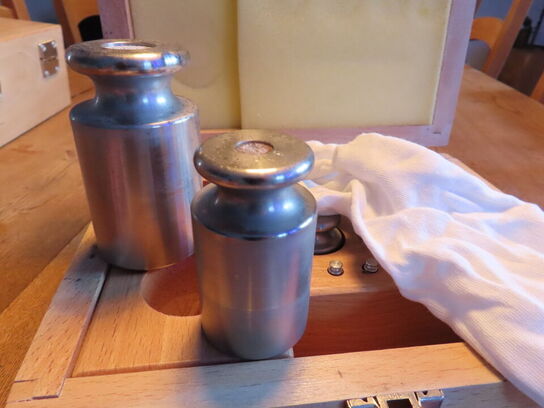 Kalibrationslodder messing,  1mg-1kg, KERN & SOHN  M1,  G8 -886