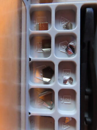 Kalibrationslodder messing,  1mg-1kg, KERN & SOHN  M1,  G8 -886