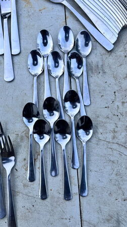 74 stk. bestik, IKEA og ADIALESSI