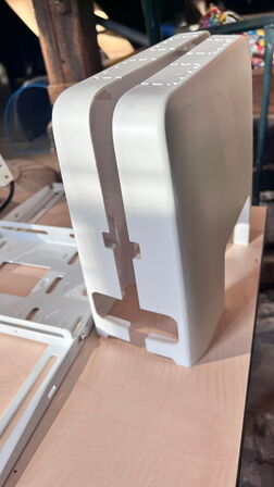 Projektor, EPSON EB-695Wi med touch unit og vægophæng