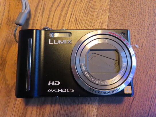 2 stk. kamera, LUMIX DMC-TZ10 og DMC-TZ20