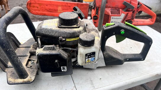 5 stk. have maskiner, kædesav, busrydere og hækklippere