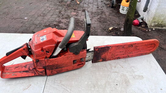 5 stk. have maskiner, kædesav, busrydere og hækklippere