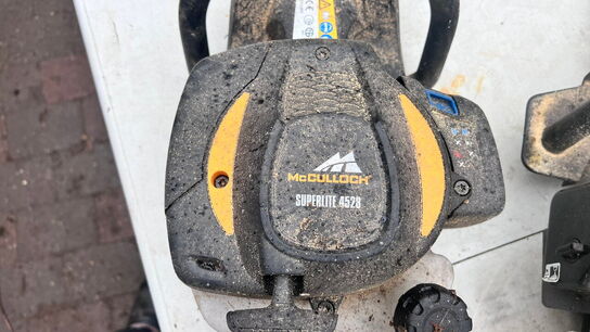 5 stk. have maskiner, kædesav, busrydere og hækklippere