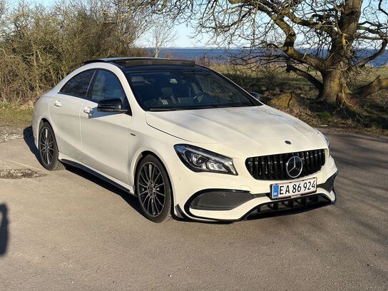 Mercedes-Benz CLA 200, AMG Line, White Art Edition 1,6 AUT. (MOMSFRI)