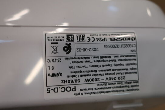 Elvandvarmer KOSPEL POC.D-5