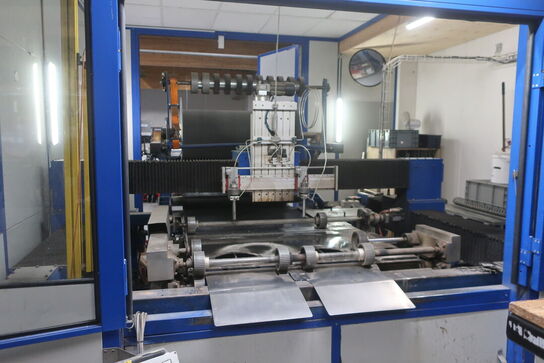 In-line vandskære maskine QTEC og Waterjet Pumpe QTEC 55-30