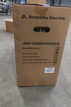 Aircondition AMBISTA ELECTIC EX-AZURE25LNA 2