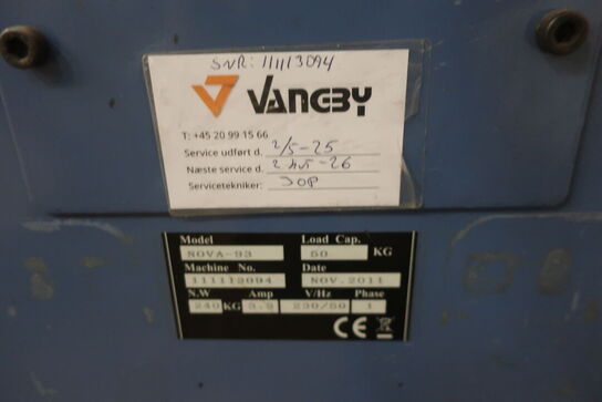 Omsnøringsmaskine NOVA-STRAP Nova-93 samt 2 pakker med omsnøring