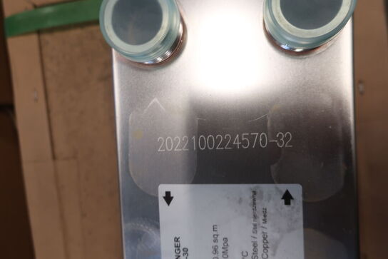 Pladevarmeveksler NORDIC TEC Ba-32-30